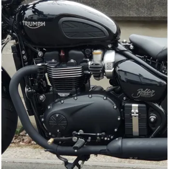 Clutch Badge - Union Jack - Black