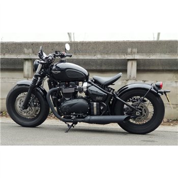 cafe 4 racer - Odznak spojky - Union Jack - Černý - Motone Triumph Bonneville 