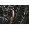 cafe 4 racer - Billet Radiator Guard Kit - Union Jack - Black - Motone Triumph Bonneville 