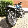 cafe 4 racer - Custom Petrol Tank - EFI - Raw Aluminium - Motone Triumph Bonneville 