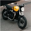 cafe 4 racer - Shorty - Přední blatník - Broušený hliník - LC Bikes - Motone Triumph Bonneville 