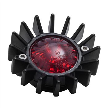 cafe 4 racer - Big Fin Tail Light - LED - Black - Motone LED Rear lights 