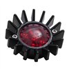 cafe 4 racer - Big Fin Tail Light - LED - Black - Motone LED Rear lights 