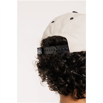 cafe 4 racer - Motone WIDESLIDE Cap - Ecru/Black - Motone Caps 