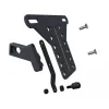 cafe 4 racer - Sidekick (Axle-Mount) Side Mount Number Plate Kit (No Tail Light Version) - Motone Bonneville Bobber 2016-NOW 