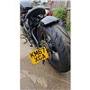 cafe 4 racer - Sidekick (Axle-Mount) Side Mount Number Plate Kit (No Tail Light Version) - Motone Bonneville Bobber 2016-NOW 