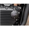 cafe 4 racer - Points ACG Cover/Badge - MOTONE Logo - Polish/Black - Motone Triumph Bonneville 