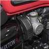 cafe 4 racer - The Zephyr MK.II - BOBBER/Thruxton Kryty sání / Ozdoba škrticí klapky - Černá - Motone Triumph Bonneville 