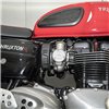 cafe 4 racer - The Zephyr  MK.II - BOBBER/Thruxton Intake Covers / Throttle Body Trim - Black - Motone Triumph Bonneville 