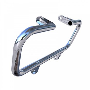 cafe 4 racer - Craig-Bars Engine Frame Crashbars LC - T120/T100/Street - Polished Stainless Steel - Motone Triumph Bonneville 