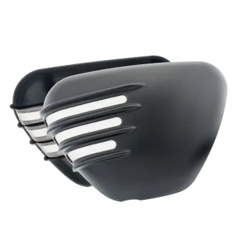 cafe 4 racer - Motone Bonneville Dual Seat - Rattlesnake Tail - Black - Motone Triumph Bonneville 