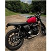 cafe 4 racer - Street Twin - Ribbed Side Panels - Matte Black - Motone Triumph Bonneville 