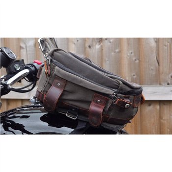 cafe 4 racer - Aero Parcel Rack - Stainless Steel - Universal Tank Rack - Polished - Motone Triumph Bonneville 