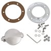 cafe 4 racer - Bolt-Down Monza Cap Kit Billet - Motone Fuel Caps 
