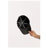 cafe 4 racer - Motone SUEDESMOKER - 6-Panel Vintage Cap - Black Suede - Motone Caps 