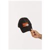 cafe 4 racer - Motone SUEDESMOKER - 6-Panel Vintage Cap - Black Suede - Motone Caps 