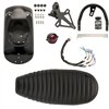 cafe 4 racer - Cortado Kit - Black Mudguard + Black ELDORADO Light + License Plate - (MTE210+MTE210A+PNT+DDM021+MEL032+MMU612+MEL004) - Motone Triumph Bonneville 