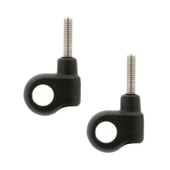 cafe 4 racer - The KLINGONS v2 - M8 Indicator Handlebar Mount Bracket Kit  - PAIR - Motone Triumph Bonneville 