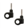 cafe 4 racer - The KLINGONS v2 - M8 Indicator Handlebar Mount Bracket Kit  - PAIR - Motone Triumph Bonneville 
