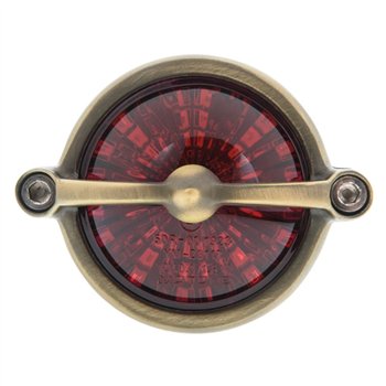 cafe 4 racer - Bel Air Tail Light - LED - Brass - Motone LED Rear lights 