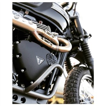 cafe 4 racer - Points ACG Kryt/Plaketa - Union Jack - Černá - Motone Triumph Bonneville 