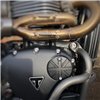 cafe 4 racer - Body ACG Kryt/Odznak - Union Jack - Čierny - Motone Triumph Bonneville 