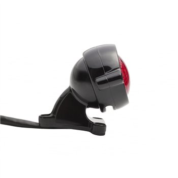 cafe 4 racer - Eldorado Tail Light + Fender Mount Kit - Black - Motone LED Rear lights 