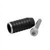cafe 4 racer - Gear Shifter Lever End Peg - Ribbed - Black - Motone Triumph Bonneville 