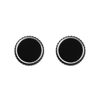 cafe 4 racer - Quick Release Aluminium Side Panel Bolts - Black - Motone Triumph Bonneville 