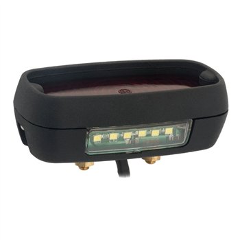 cafe 4 racer - Gort Tail Light - LED - Krackle Black - Motone LED Rear lights 