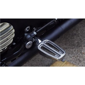 cafe 4 racer - Ranger Foot Pegs - Rider Set - Bobber - POLISH - Motone Triumph Bonneville 