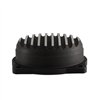 cafe 4 racer - Finned Carb Tops Contrast Cut Black - CARB VERSION  - Motone Triumph Bonneville 