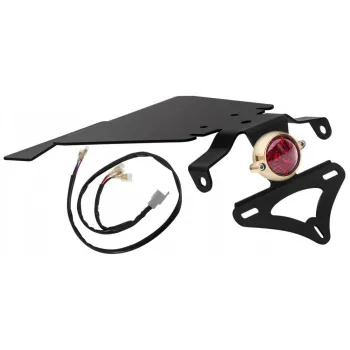 cafe 4 racer - Triumph  Bobber/Speedmaster   Bedlam Slash-Cut Exhaust Pipes - Black - Motone Triumph Bonneville 