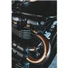 cafe 4 racer - Mosazné kryty čepů válců - Motone Triumph Bonneville 