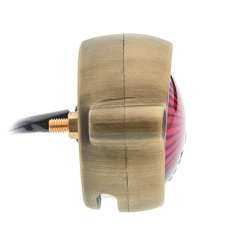 cafe 4 racer - Eldorado Tail Light - LED - Brass - Motone LED Rear lights 