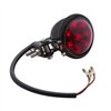 cafe 4 racer - Mini Bates Tail Light - Stainless Fixings - LED - BLACK - Motone LED Rear lights 