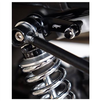 cafe 4 racer - Indicator Brackets - Top Shock Mount - Polished - Motone Triumph Bonneville 