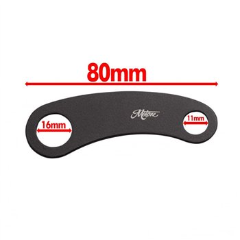 cafe 4 racer - Indicator Brackets - Top Shock Mount - Polished - Motone Triumph Bonneville 