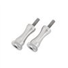 cafe 4 racer - Quick Release Aluminium Seat Bolts - Polish - Motone Triumph Bonneville 