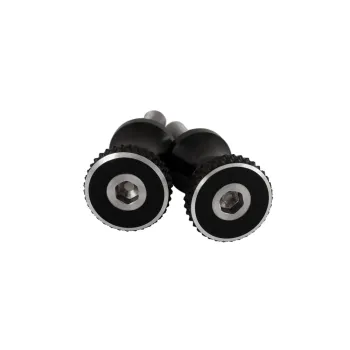 cafe 4 racer - XS Quick Release Aluminium Seat Bolts - Black - Motone Triumph Bonneville 