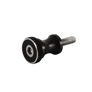 cafe 4 racer - XS Quick Release Aluminium Seat Bolts - Black - Motone Triumph Bonneville 