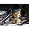 cafe 4 racer - The Capstan! Luggage/Strap Attachment Spool - Brass - Motone Triumph Bonneville 