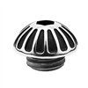 cafe 4 racer - Engine Oil Filler Cap - Roswell - Contrast Black/Polish - Motone Triumph Bonneville 