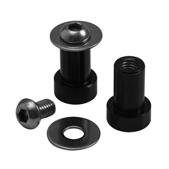 cafe 4 racer - Mirror Delete Plugs (One Inch Bars) - Motone Triumph Bonneville 