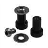 cafe 4 racer - Mirror Delete Plugs (One Inch Bars) - Motone Triumph Bonneville 