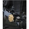cafe 4 racer - Honda CB350 Engine Oil Cover - Ribbed - BRASS - Motone HONDA CB650R 