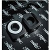 cafe 4 racer - Forged Aluminium Chain Adjuster Block Kit - BLACK - Motone Triumph Bonneville 