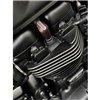 cafe 4 racer - Black Cylinder Stud Knuckles Caps - Motone Triumph Bonneville 