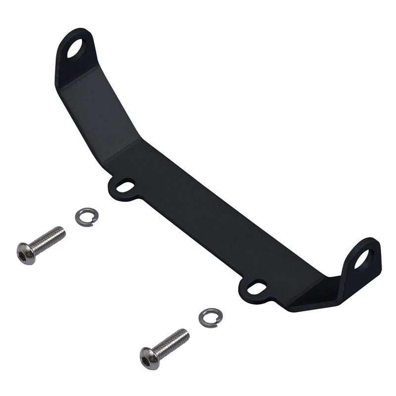 Front Indicator/Turn Signal Relocation Bracket - BLACK