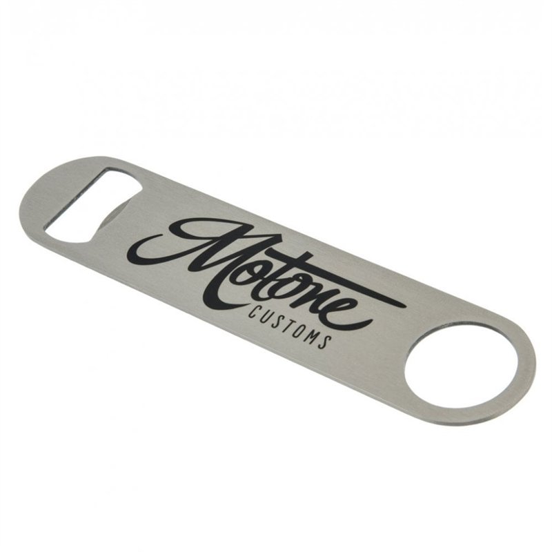 cafe 4 racer - Bottle Opener/Bar Blade - Laser Cut - Stainless - Motone For Travel 